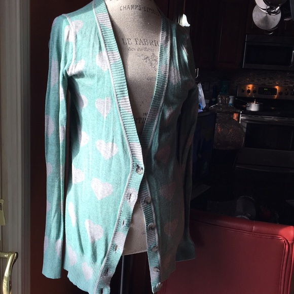 Mossimo Supply Co. Sweaters - MOSSIMO CARDIGAN SWEATERS-Hearts-M